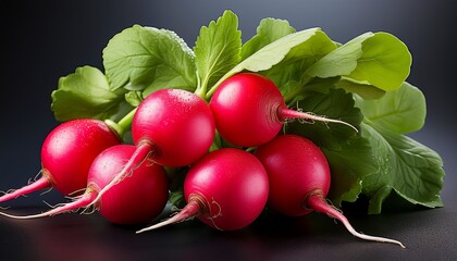 Isolated Radishes