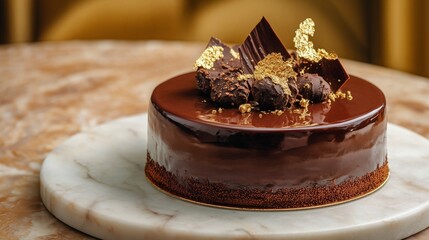 濃厚チョコレートケーキ（カフェ・スイーツメニュー・クリスマス）