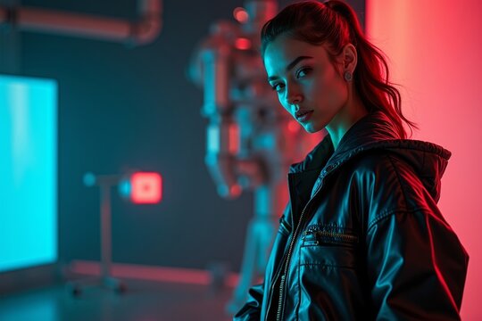 Revolutionizing the Runway: Bold Avant-Garde Designs in a Futuristic Setting