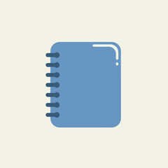 Blue Spiral Notebook