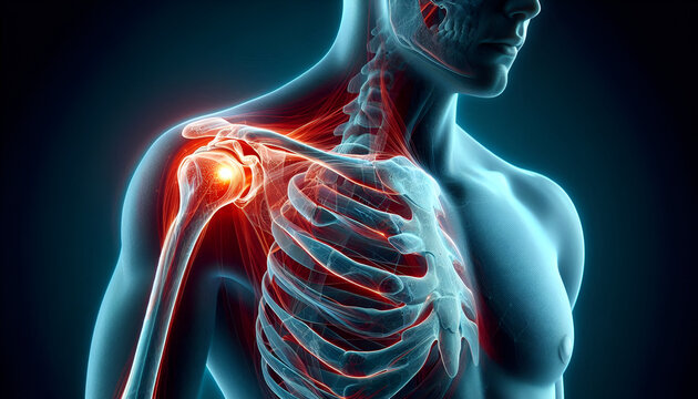 3d shoulder pain anatomy - Powered by Adobe