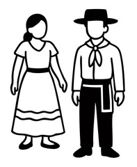 Paraguay Traditional Dress