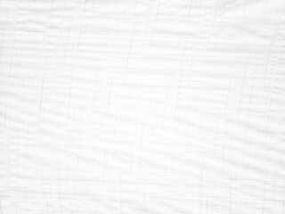 White Wrinkled Fabric Texture Background.