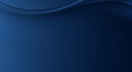 Abstract flowing dark blue background with subtle wave patterns