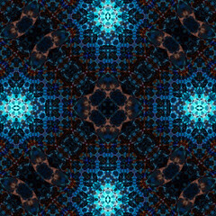 Seamless abstract art pattern. woven endless pattern. Square abstract background