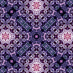 Seamless abstract art pattern. woven endless pattern. Square abstract background