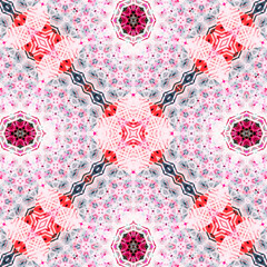 Seamless abstract art pattern. woven endless pattern. Square abstract background