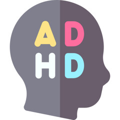 ADHD Brain Icon