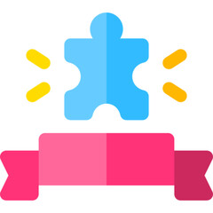 Obraz premium Autism Awareness Day Icon