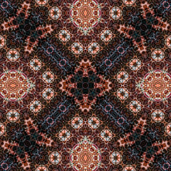 Seamless abstract art pattern. woven endless pattern. Square abstract background