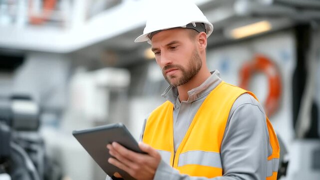 Chief engineer supervising the maintenance of complex engine systems coordinating with junior engineers and troubleshooting malfunctions symbolizes technical leadership problem