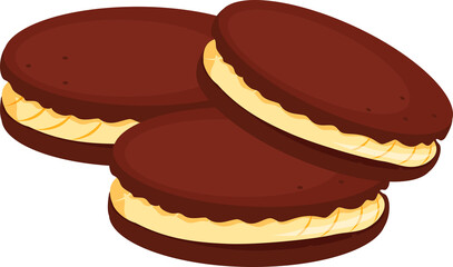 Chocolate Cream Sandwich Cookies