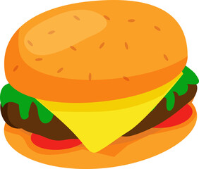 Delicious Classic Hamburger