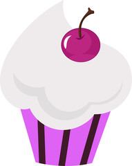 Sweet Cherry Top Cupcake