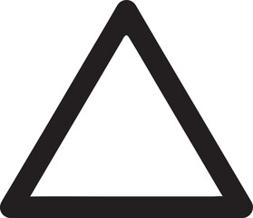 Tetrahedron line template, geometric 3D shape, minimal vector, editable EPS design file.