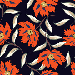 seamless floral pattern