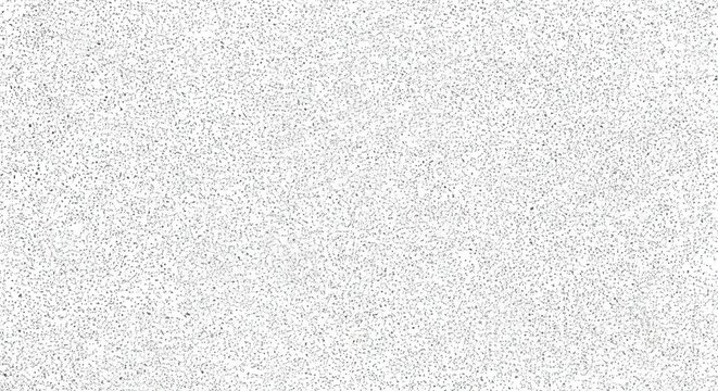 Abstract monochrome noise and static pattern with digital interference, a random dot texture on a white background