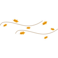 Autumn Leaves Blowing