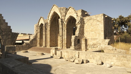Fototapeta premium ruins of the temple