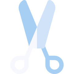 Scissors Tool Icon Set for Office and Craft Use