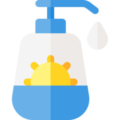 Sun Lotion Icon