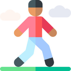 Walk Vector Icon