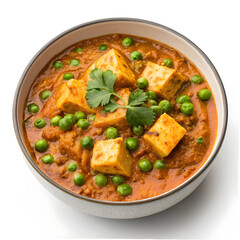 matar paneer curry recipe made using cottage chees
