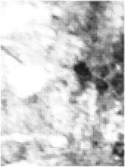 Abstract Halftone Grunge Vector Pop Art Background Dots Template