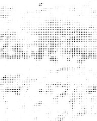 Grunge Halftone Pop Art Illustration Retro Dots Vector Background