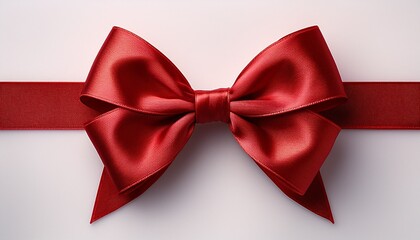 Elegant Red Velvet Bow Perfect For Holiday Decorations
