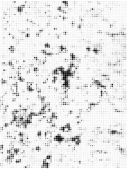 Abstract Halftone Dots Background | Vintage Grunge Pop Art Vector Illustration