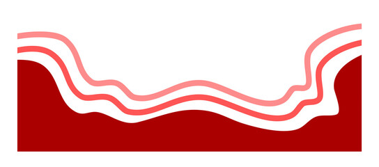 Abstract Wavy Background. Fluid Minimal Shapes for Modern Digital Design Template