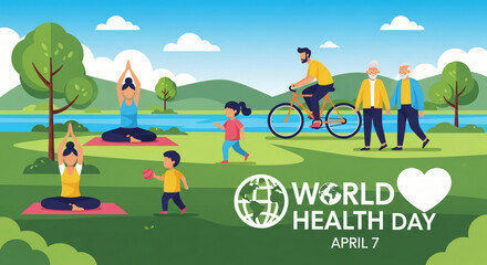 World Health Day Healthy Lifestyle & Wellness Activities