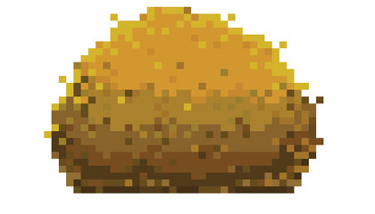 bush brown pixel