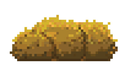 bush brown pixel