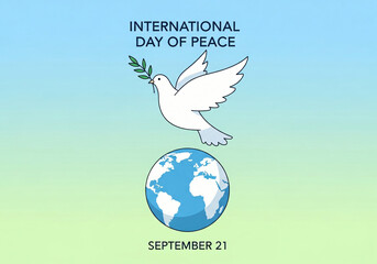 The International Day of Peace, an observance dedicated to world peace and the absence of war and violence.