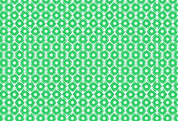 seamless pattern with green color  flower desingn