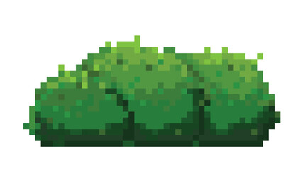 bush pixel art