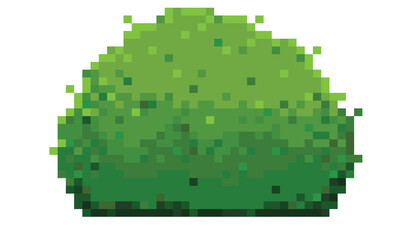 bush pixel art