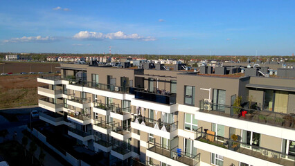 Modern residential complex mortgage new infrastructure
