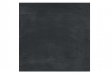Empty blackboard texture with chalk dust marks, transparent background for education and school themes