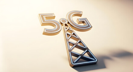 5G Network Technology Illustration