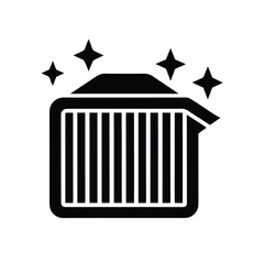 Clean Air Filter Icon