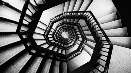 Obraz premium SpiralStaircaseArchitecture