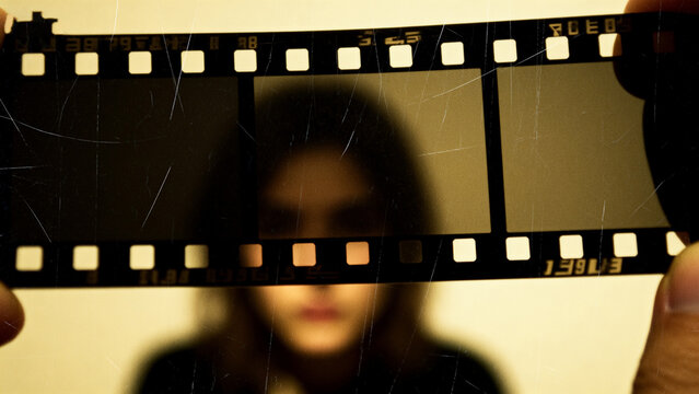 FilmStripFrontOfPerson