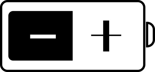 battery icon , low charge full charge battery pack charging dock green light Mobile phone interface symbol. power energy status. Charging accumulator sign UI, UX web element. Vector graphic design.
