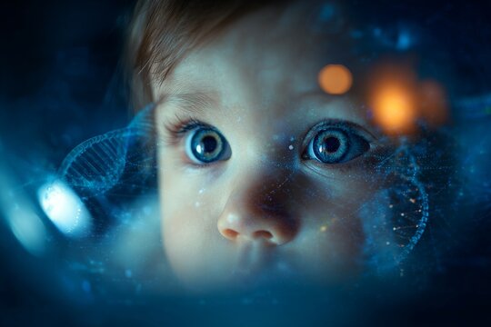 Investigating genetic mutations associated with the hereditary development of nearsightedness in kids and its effects on eyesight