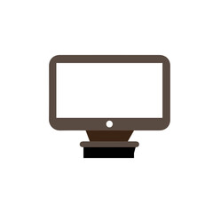 Simple Computer Monitor Icon