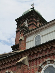 長崎県平戸市、竣工1918年、レンガ造及び木造の田平天主堂