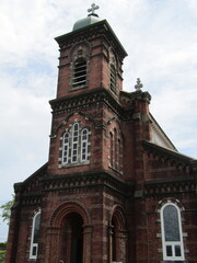 長崎県平戸市、竣工1918年、レンガ造及び木造の田平天主堂